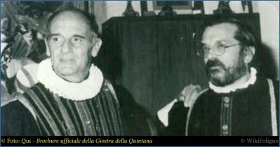 Philippe Leroy sfila per il Giotti