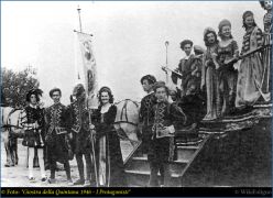 Madonna Marisa Rossi con il Palio