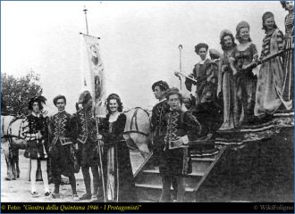 Madonna Marisa Rossi con il Palio