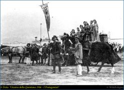 Messer GianLivio Sorbi con il Palio