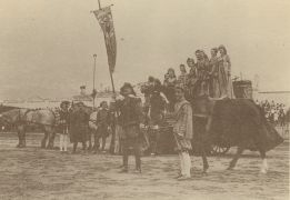 Messer GianLivio Sorbi con il Palio