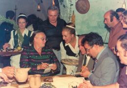 L'attrice Ave Ninchi, "spatara" sfegatata